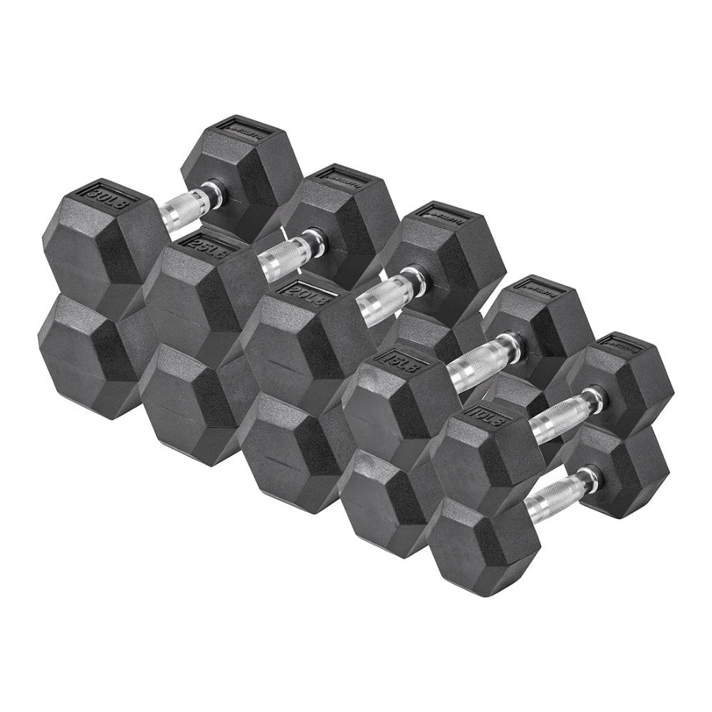 Rubber dumbbells sale