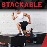 Foam Plyo Boxes - Workout Equipment for Home Gym - Plyometric Boxes for Cardio, Agility, Jump Training