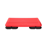 The Step Circuit Size Platform with Two (2) Freestyle Risers - Red