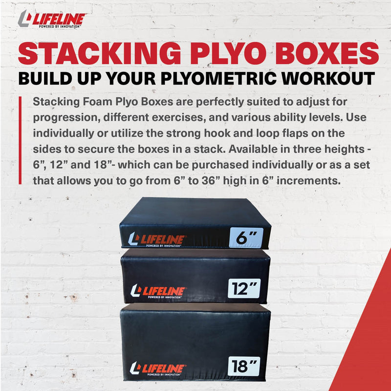 Lifeline Foam Plyo Box - 6"_7