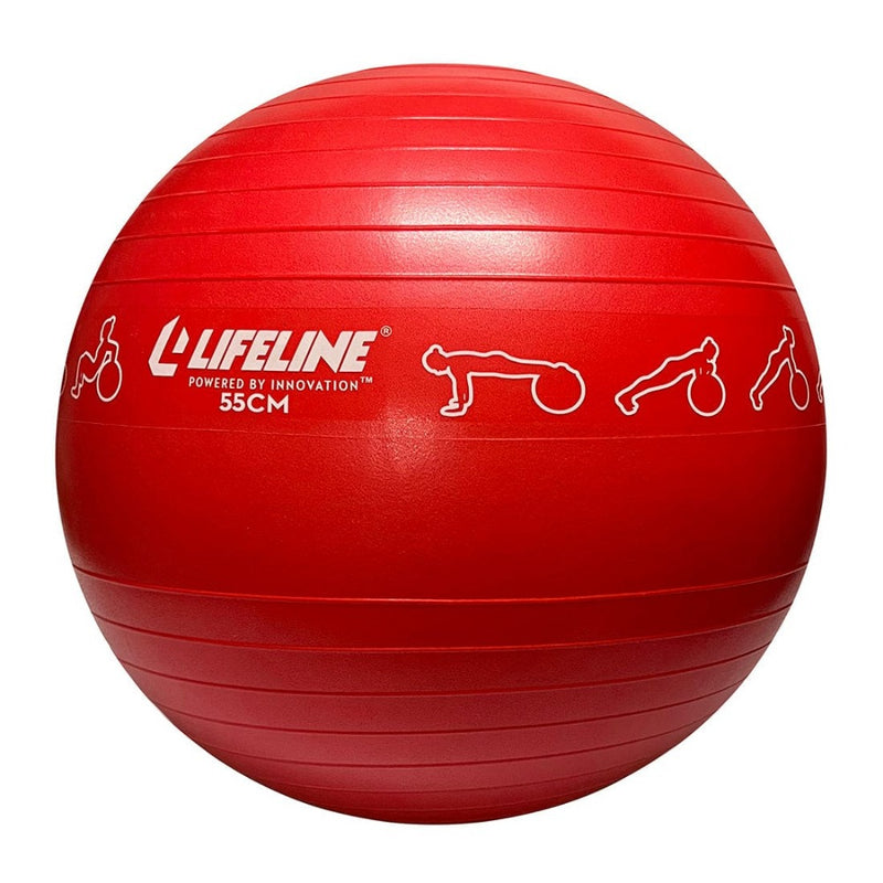 75Cm Yoga Ball, Exercise Ball For Fitness, Stability, Balance