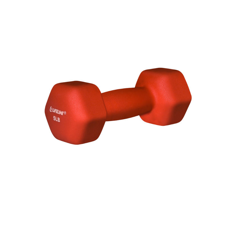 Basics Neoprene Hexagon Workout Dumbbell Color-Coded Hand Weigh –  Hyland Sports Medicine