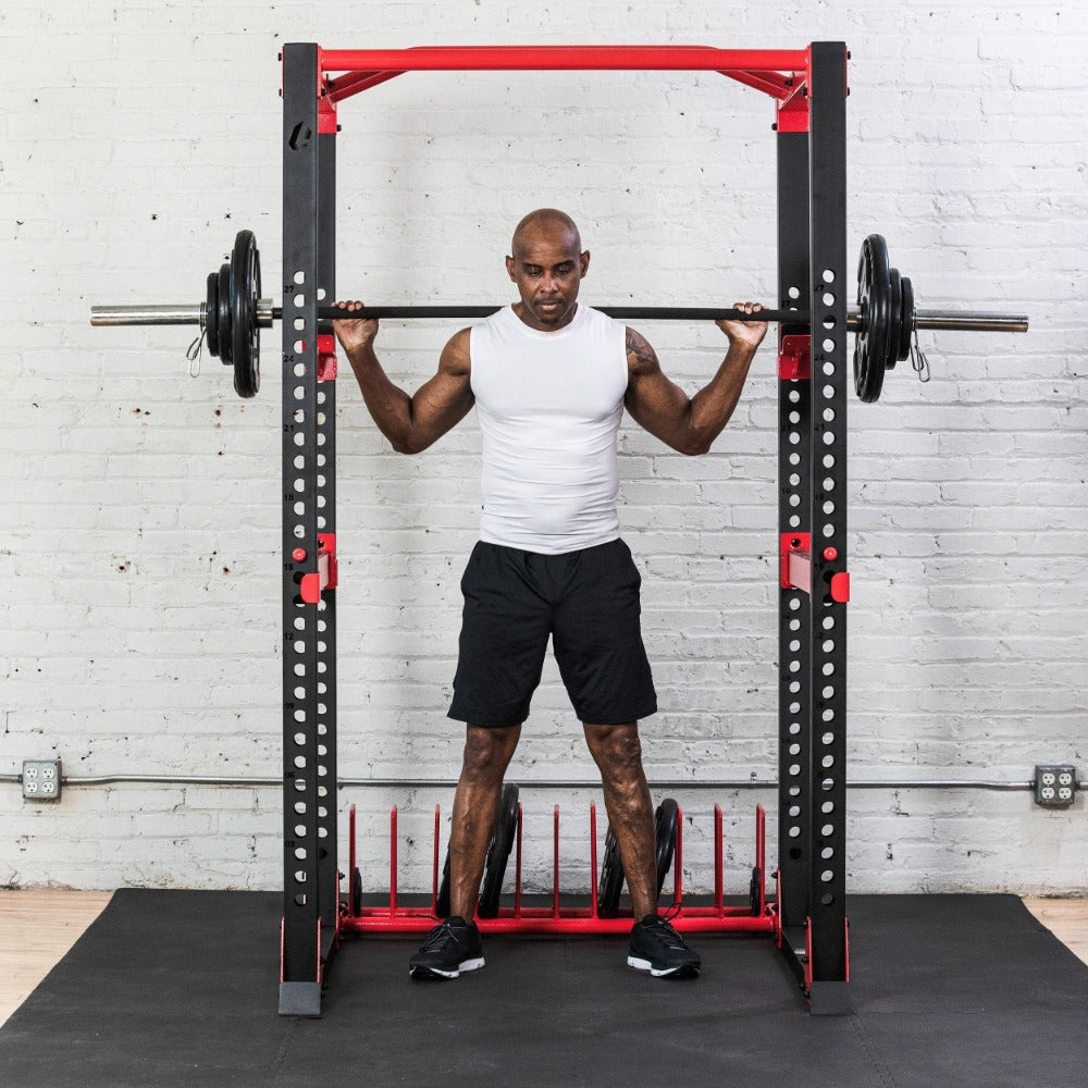 C1 Pro Power Squat Rack Lifeline Fitness